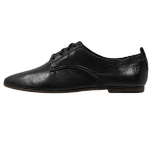 Black Frye Rose Oxfords